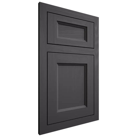 Shiloh Cabinetry Flush Inset Greensboro Poplar Plain Cut Cadet Door