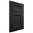 Shiloh Cabinetry Flush Inset Greensboro Poplar Plain Cut Harbor Door