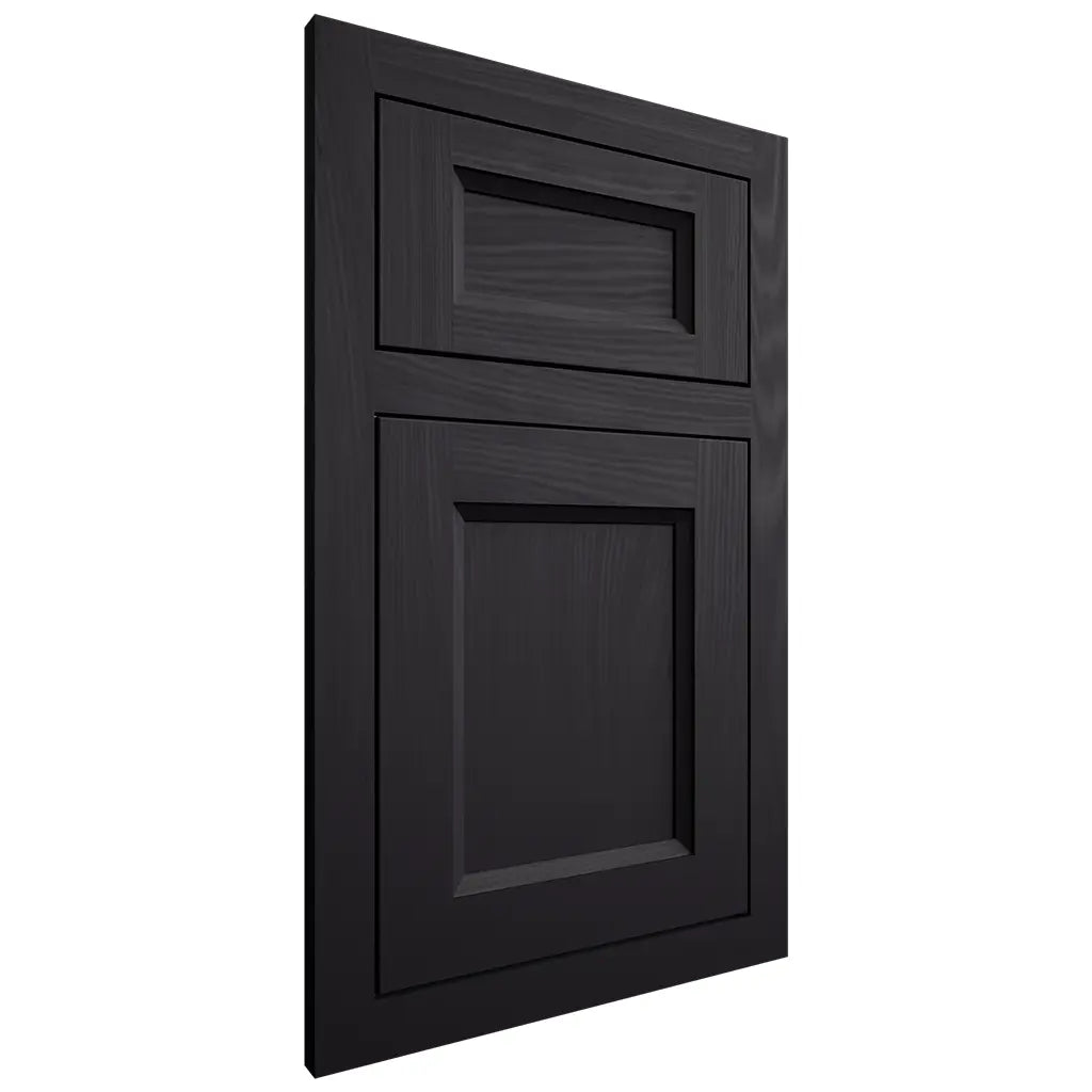 Shiloh Cabinetry Flush Inset Greensboro Poplar Plain Cut Harbor Door