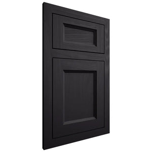 Shiloh Cabinetry Flush Inset Greensboro Poplar Plain Cut Harbor Door