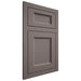 Shiloh Cabinetry Flush Inset Greensboro Poplar Plain Cut Heatherstone Door