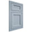 Shiloh Cabinetry Flush Inset Greensboro Poplar Plain Cut Sky Door