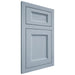 Shiloh Cabinetry Flush Inset Greensboro Poplar Plain Cut Sky Door