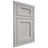 Shiloh Cabinetry Flush Inset Greensboro Poplar Plain Cut Stratus Door