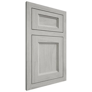 Shiloh Cabinetry Flush Inset Greensboro Poplar Plain Cut Stratus Door