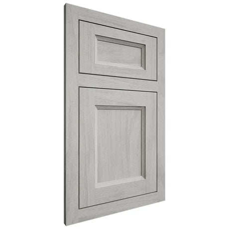 Shiloh Cabinetry Flush Inset Greensboro Poplar Plain Cut Stratus Door