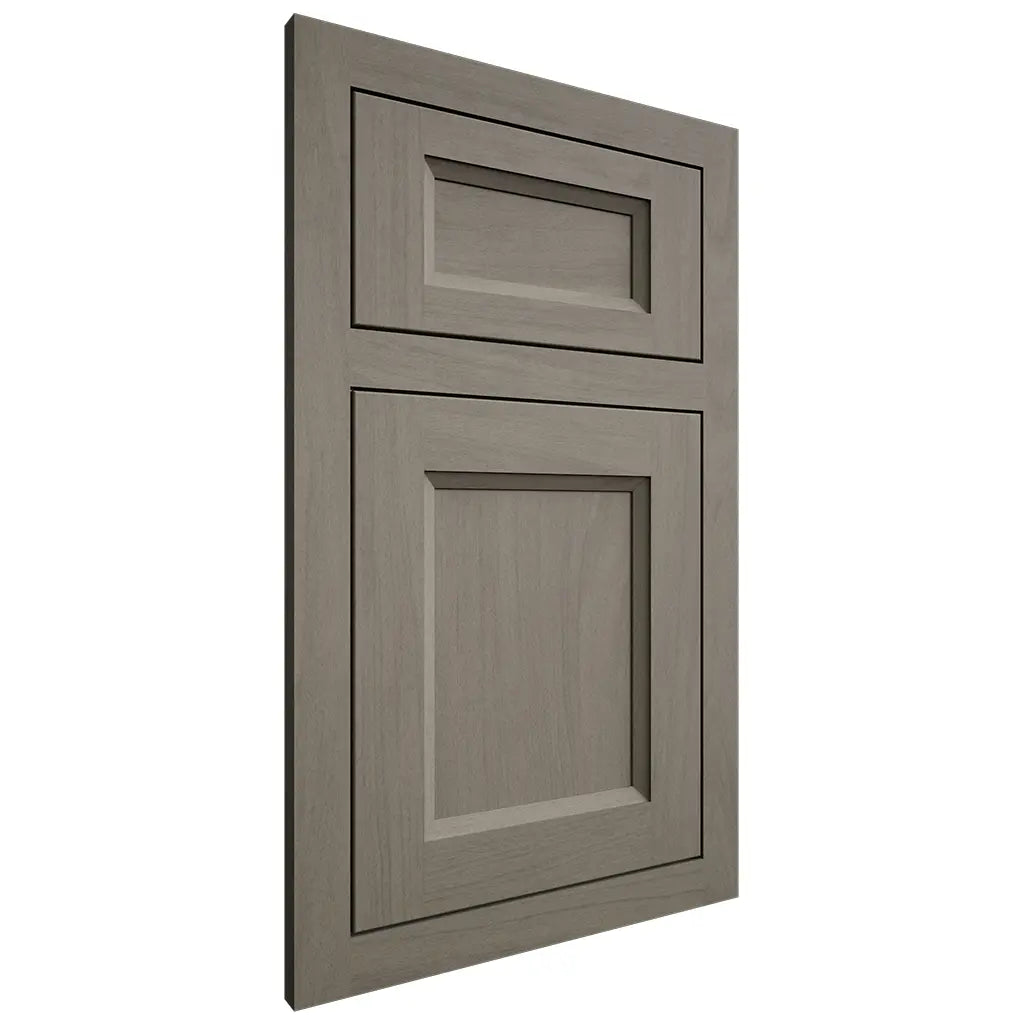 Shiloh Cabinetry Flush Inset Greensboro Poplar Plain Cut Thyme Door