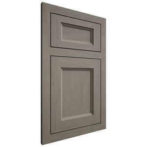 Shiloh Cabinetry Flush Inset Greensboro Poplar Plain Cut Thyme Door