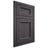 Shiloh Cabinetry Flush Inset Greensboro Red Oak Plain Cut Harbor Door