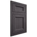Shiloh Cabinetry Flush Inset Greensboro Red Oak Plain Cut Harbor Door