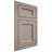 Shiloh Cabinetry Flush Inset Greensboro Red Oak Plain Cut Sterling Door