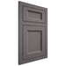 Shiloh Cabinetry Flush Inset Greensboro Walnut Plain Cut Cadet Door