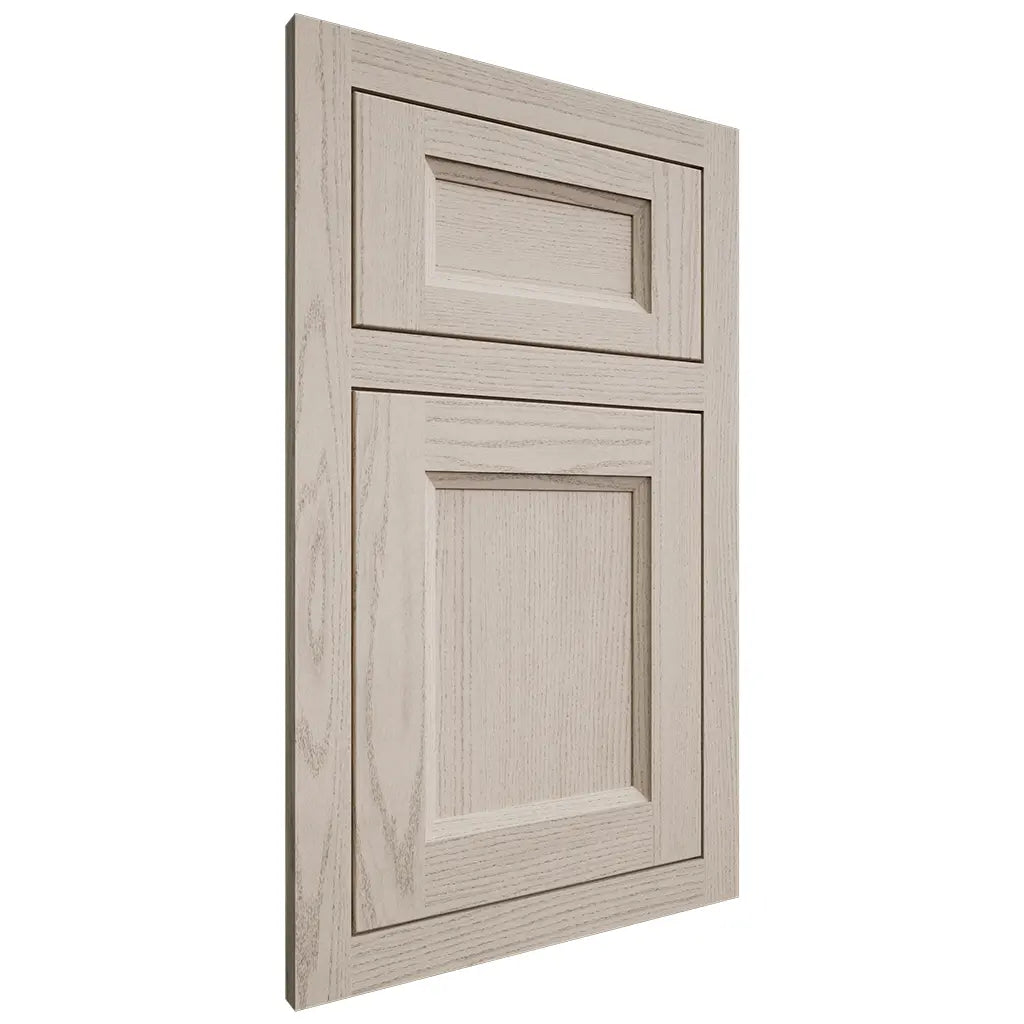 Shiloh Cabinetry Flush Inset Greensboro Walnut Plain Cut Seagull Door