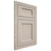 Shiloh Cabinetry Flush Inset Greensboro Walnut Plain Cut Seagull Door