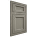 Shiloh Cabinetry Flush Inset Greensboro Walnut Plain Cut Thyme Door