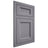 Shiloh Cabinetry Flush Inset Greensboro White Oak Plain Cut Cadet Door