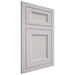 Shiloh Cabinetry Flush Inset Greensboro White Oak Plain Cut Cotton Door