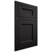 Shiloh Cabinetry Flush Inset Greensboro White Oak Plain Cut Espresso Door