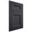 Shiloh Cabinetry Flush Inset Greensboro White Oak Plain Cut Harbor Door