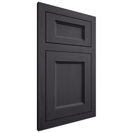 Shiloh Cabinetry Flush Inset Greensboro White Oak Plain Cut Harbor Door