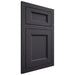 Shiloh Cabinetry Flush Inset Greensboro White Oak Plain Cut Harbor Door