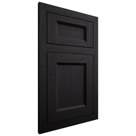 Shiloh Cabinetry Flush Inset Greensboro White Oak Plain Cut Ink Door