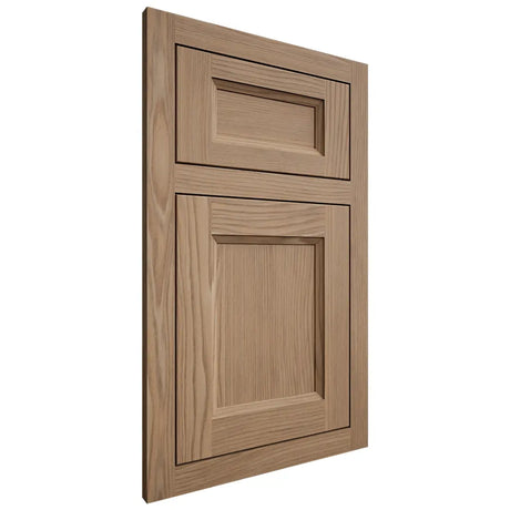 Shiloh Cabinetry Flush Inset Greensboro White Oak Plain Cut Natural Door