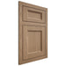 Shiloh Cabinetry Flush Inset Greensboro White Oak Plain Cut Natural Door