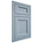 Shiloh Cabinetry Flush Inset Greensboro White Oak Plain Cut Sky Door