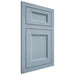 Shiloh Cabinetry Flush Inset Greensboro White Oak Plain Cut Sky Door