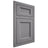 Shiloh Cabinetry Flush Inset Greensboro White Oak Plain Cut Sterling Door