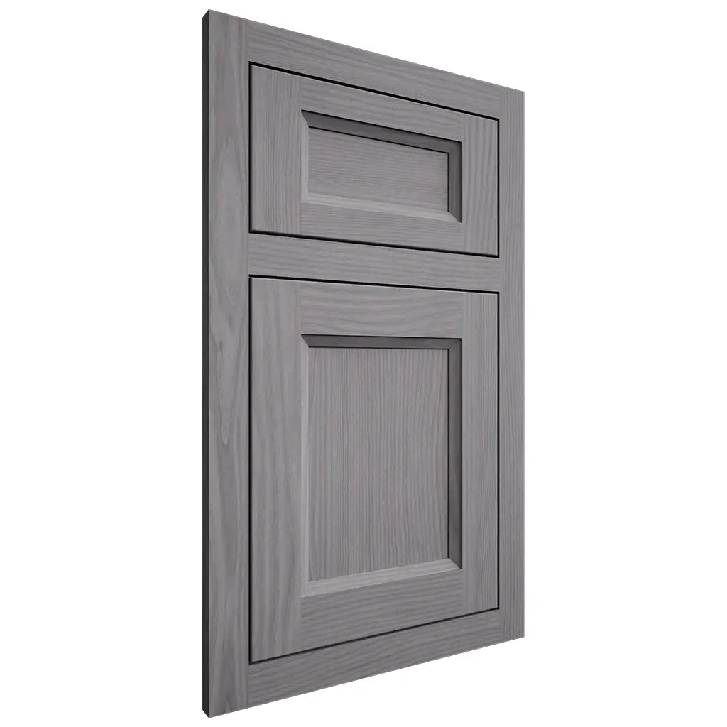 Shiloh Cabinetry Flush Inset Greensboro White Oak Plain Cut Sterling Door