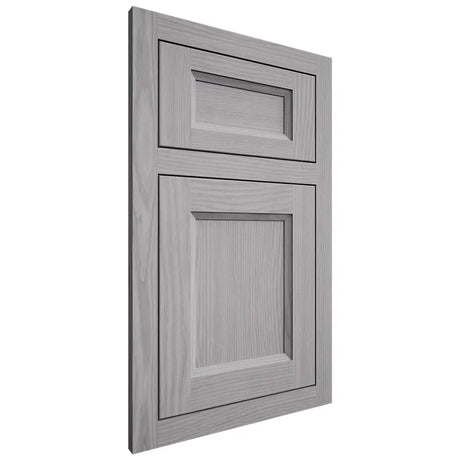 Shiloh Cabinetry Flush Inset Greensboro White Oak Plain Cut Stratus Door
