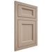 Shiloh Cabinetry Flush Inset Greensboro White Oak Plain Cut Straw Door