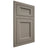 Shiloh Cabinetry Flush Inset Greensboro White Oak Plain Cut Thyme Door