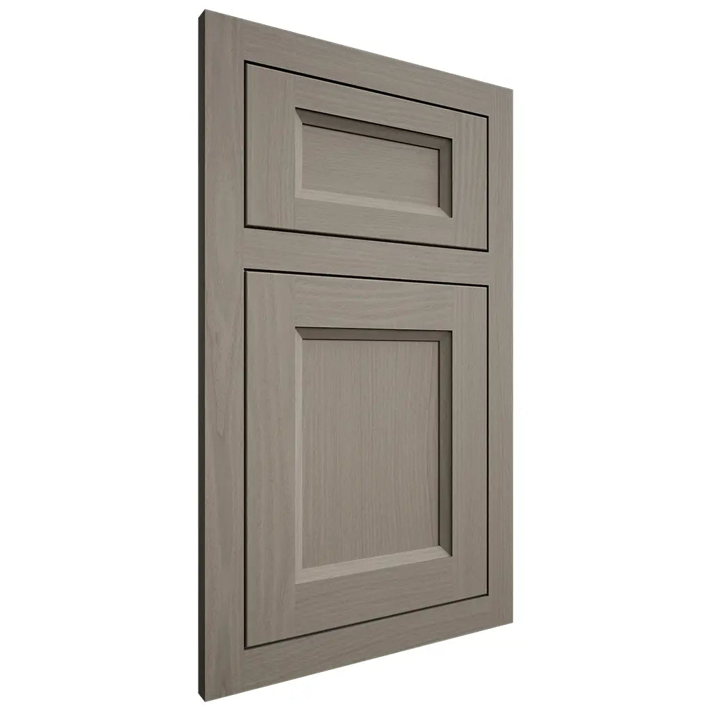 Shiloh Cabinetry Flush Inset Greensboro White Oak Plain Cut Thyme Door