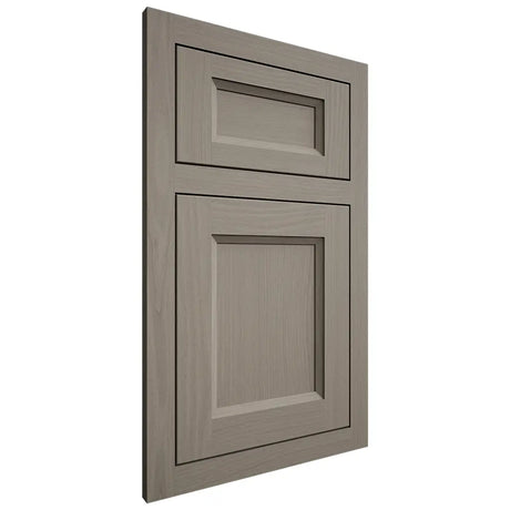 Shiloh Cabinetry Flush Inset Greensboro White Oak Plain Cut Thyme Door