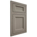 Shiloh Cabinetry Flush Inset Greensboro White Oak Plain Cut Thyme Door