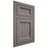 Shiloh Cabinetry Flush Inset Greensboro White Oak Quarter Sawn Flagstone Door