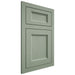 Shiloh Cabinetry Flush Inset Greensboro White Oak Quarter Sawn Moss Door