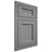 Shiloh Cabinetry Flush Inset Greensboro White Oak Quarter Sawn Sterling Door