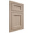 Shiloh Cabinetry Flush Inset Greensboro White Oak Quarter Sawn Straw Door