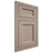 Shiloh Cabinetry Flush Inset Greensboro White Oak Quarter Sawn Whitewash Door