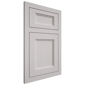Shiloh Cabinetry Flush Inset Greensboro White Oak Rift Cut Cotton Door