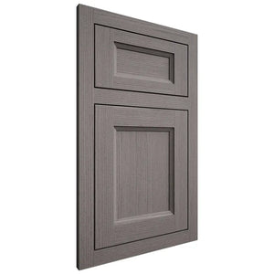 Shiloh Cabinetry Flush Inset Greensboro White Oak Rift Cut Flagstone Door