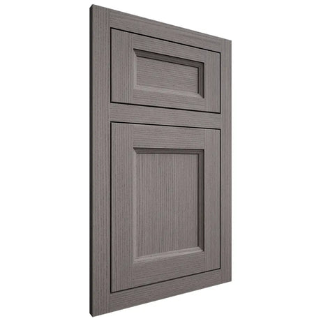 Shiloh Cabinetry Flush Inset Greensboro White Oak Rift Cut Flagstone Door