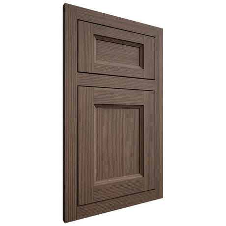 Shiloh Cabinetry Flush Inset Greensboro White Oak Rift Cut Mineral Door