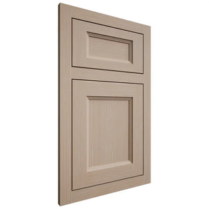 Shiloh Cabinetry Flush Inset Greensboro White Oak Rift Cut Straw Door