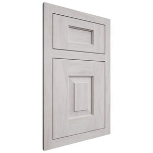 Shiloh Cabinetry Flush Inset Hamlin Alder Plain Cut Cotton Door
