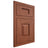 Shiloh Cabinetry Flush Inset Hamlin Alder Plain Cut Sierra Door